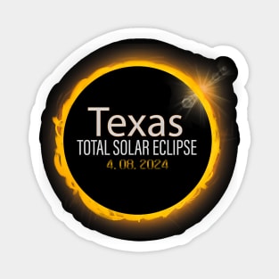 Solar Eclipse 2024 Total Solar Eclipse State Texas Sticker